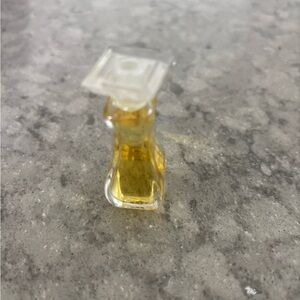 Miniature Perfume Bottle with Gold Liquid